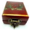 Asian Home Collectible Ivory Color Domino Game with Chinese Storage Case view 2