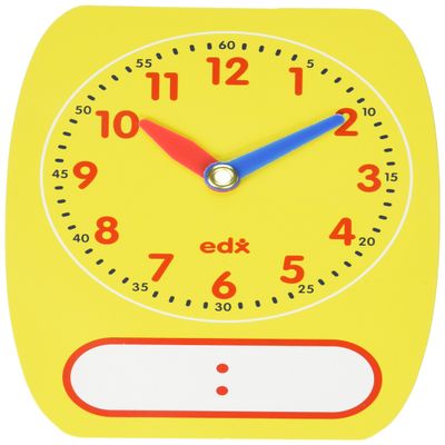 Didax Educational Resources Write-On Wipe-Off Clocks (5)