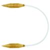 Addi Nadeln Addi Gold Glitter Circular Knitting Needle, 150 cm Seillnge, 300cm X 2.5mm view 1
