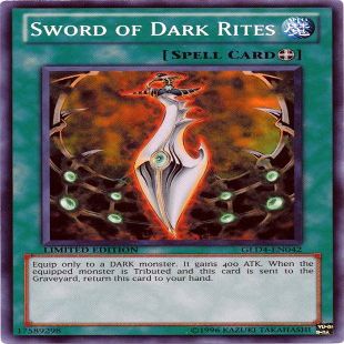 Yu-Gi-Oh! - Sword of Dark Rites GLD4-EN042 Common - Gold Series 4