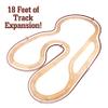 Wooden Train Track 52 Piece Set-18 Feet Of Track Expansion - 5 Distinct Pieces - 100% Compatible with All Major Brands Including Thomas Wooden Railway System: Screen Free Christmas Gift For Toddlers view 4