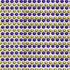 48" 12mm Round Metallic Purple and Gold Mardi Gras Beads Dozen (12 Necklaces) view 1