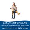 Childrens Factory MyRider Easy Rider Tricycle, Yel-Blk, AFB3640, Kids Outdoor Play Equipment, Girls & Boys Daycare or Preschool Big 3 Wheel Trike view 3