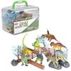 Adventure Planet Dinosaur Set with Carrying Case, 20-Piece view 1