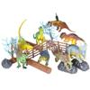 Adventure Planet Dinosaur Set with Carrying Case, 20-Piece view 2