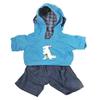 Dinosaur Hoodie w/Jeans Teddy Bear Clothes Outfit Fits Most 14" - 18" Build-a-Bear and Make Your Own Stuffed Animals view 2