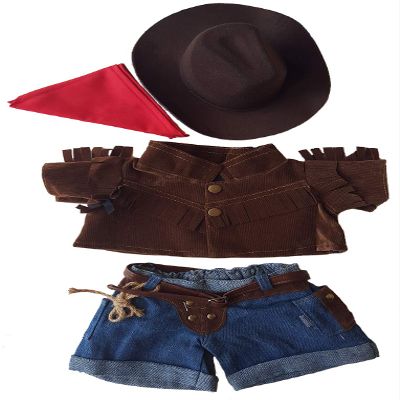 The Bear Factory Cowboy Outfit for All 15 Thru 19 inch Animals & Dolls