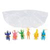 Fun Express - Mini Vinyl Paratroopers (6dz) - Toys - Character Toys - Wind Ups & Paratroopers - Valentine's Day Party Favors - 72 Pieces view 1