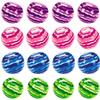 Inflatable Striped Medium Beach Balls | 9 Inch | 12 Pcs. view 1