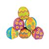 Fun Express Easeter Egg Shaped Kick Balls - Set of 12 - Easter Toys and Basket Filler view 1