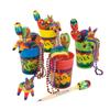 Fiesta Fun Cups - 4 cups each filled with 6 party favors view 1