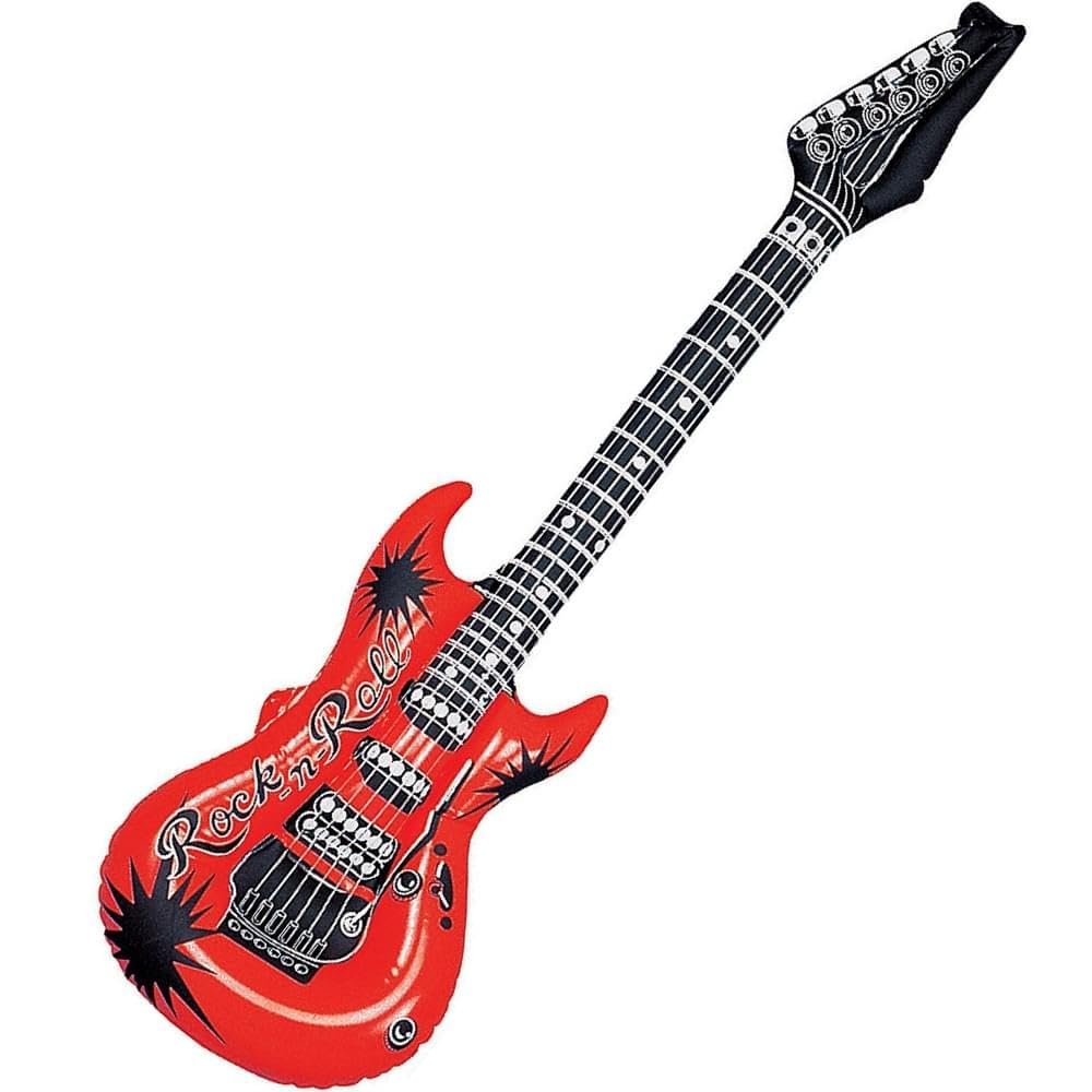 Large INFLATE Guitar - Toys - 1 Piece
