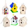 Fun Express DIY Beautiful Church Birdhouses Craft Kit - Paint Your Own Creative Art Activity for Kids Sunday School & Church Events - Educational Fun and Engaging for Group Projects - 12 Pieces view 4