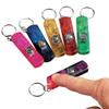 3 in 1, Whistle / Compass / Flash Light Key Chain - Set of 12 - Handouts and Party Favors view 2