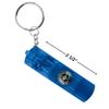 3 in 1, Whistle / Compass / Flash Light Key Chain - Set of 12 - Handouts and Party Favors view 3