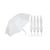 Fun Express White Umbrella for Kids DIY Paintable Craft Kit - 6 Pack Small Umbrellas for Girls Ages 4-8 | Decorative Children's Rain Protection with Safety Features for School Projects view 1