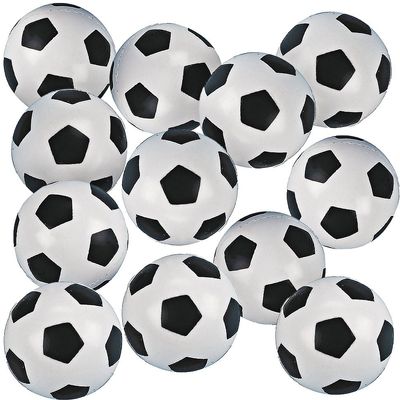 Fun Express Soccer Bouncing Balls - Toys - 12 Pieces