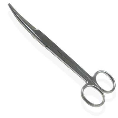 Mayo Scissors, Curved, 6 3/4"