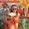 Fun Express Inflatable Animals Safari Jungle Party Decorations - 12 Pack Zoo Animal Inflatables for Birthday Baby Shower | Premium Vinyl Construction for Indoor Outdoor Events | Kids Party Favors view 2