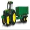 1/16 John Deere Big Farm 6930 Tractor with Wagon Imaginative Play for Babies view 1