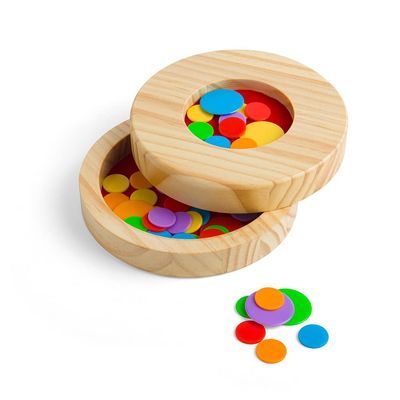 Bigjigs Toys, Tiddlywinks Game, Wooden Toys, Tiddly Winks, Board Games, Travel Games for Kids, Pocket Money Toys, Traditional Games, Board Games for Families