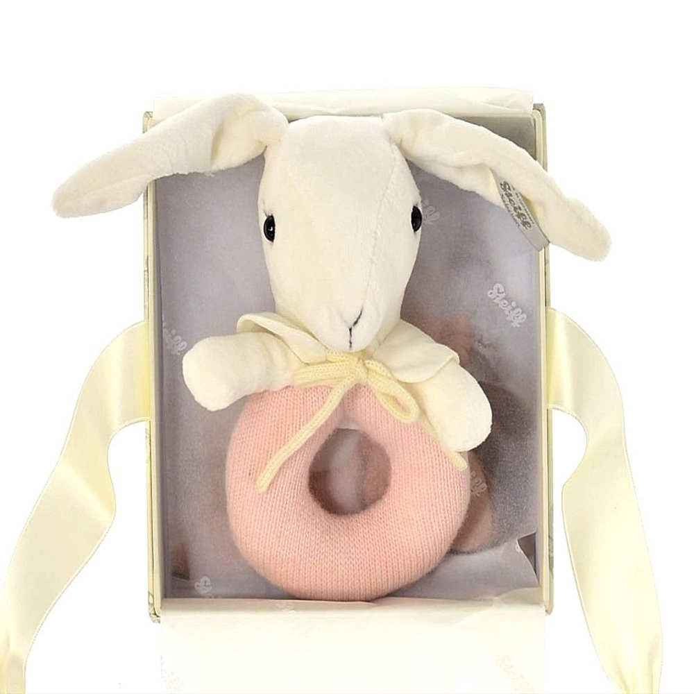 Steiff 239274 Haeschen 13 Rose Grip Ring Se