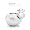 Zilverstad 6159261 Cow Money Box Large Tarnish Resistant 14 x 10 x 12.5 cm Silver Plated view 2