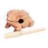 4" Wooden Frog Guiro view 1
