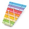 Bigjigs Toys Snazzy Wooden Xylophone - Rainbow Coloured Xylophone for Kids Aged 18 Months + with Easy Grip Wooden Mallets, Quality Musical Toys view 1