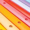 Bigjigs Toys Snazzy Wooden Xylophone - Rainbow Coloured Xylophone for Kids Aged 18 Months + with Easy Grip Wooden Mallets, Quality Musical Toys view 4