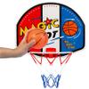 Indoor Mini Basketball Hoop - 16" x 13" Large Over The Door Plastic Toy Backboard, Net, Ball and Pump for Kids Boys Teens - Suitable for Office, Bedroom, Dorm (Magic Shot) view 1