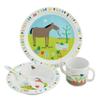Arty Frog Kids Tableware Set, Farm view 1