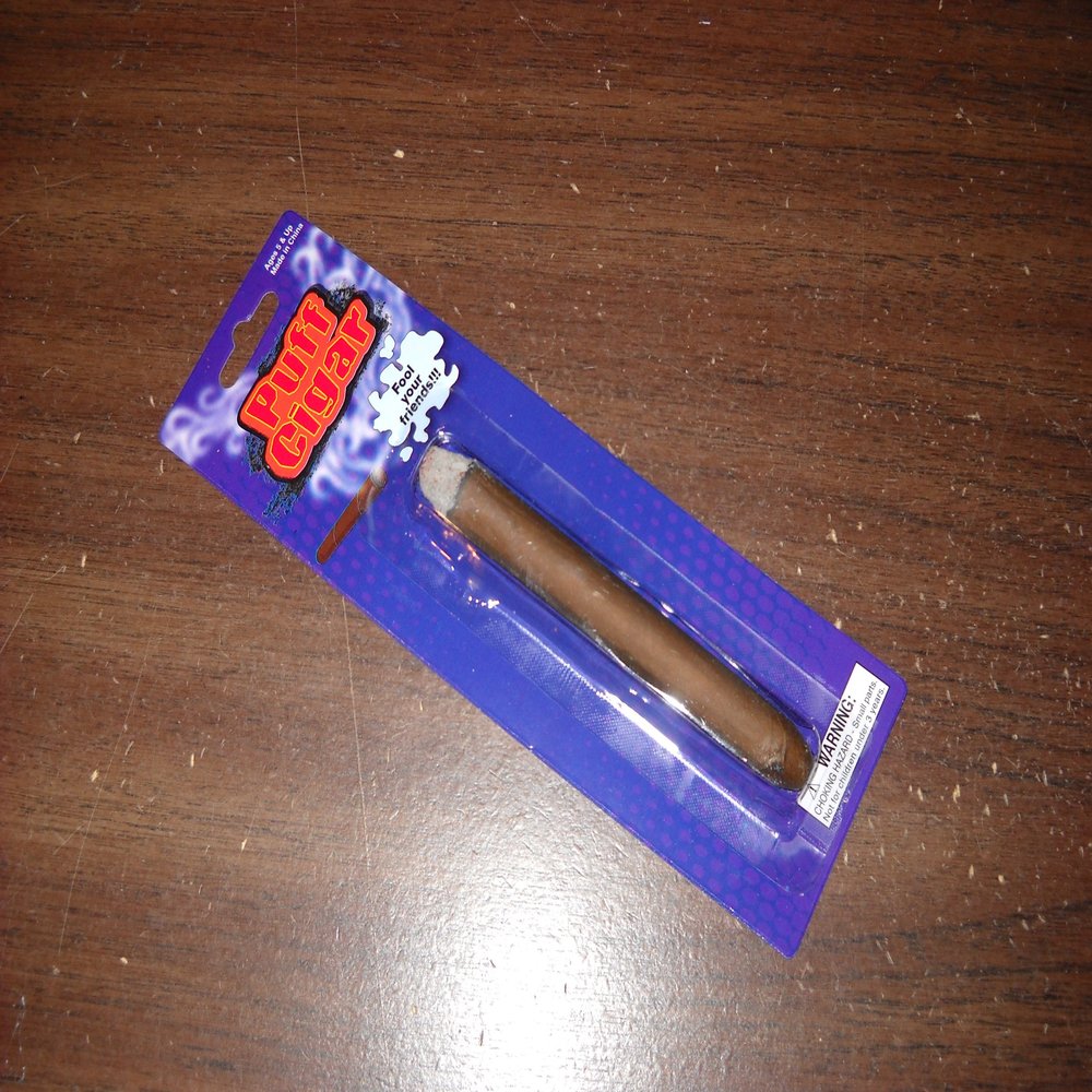 2-pack Fake Puff Cigar-gag Gift Exclusively Sold By Lynny's