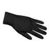 Black gloves for adults view 3