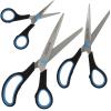 Westcott Easy Grip Soft Grip Scissor - Black/Blue (Set of 3) view 3