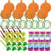 Bubble Fun Multicolor Plastic Bubble Favors - 20.5" x 6.25" (Pack of 42) | Perfect for Parties, Birthdays & Outdoor Fun view 1