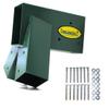 Eastern Jungle Gym Easy 1-2-3 A-Frame Swing Set Bracket Heavy Duty for EZ, Simple Install - DIY Swing Set Parts Green view 1