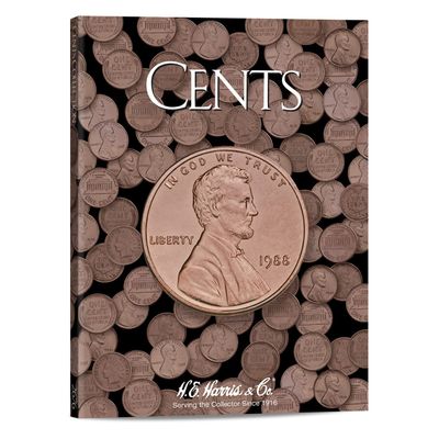 H.E. Harris & Co US and Canada Cent Folder with Blank Ports #2676