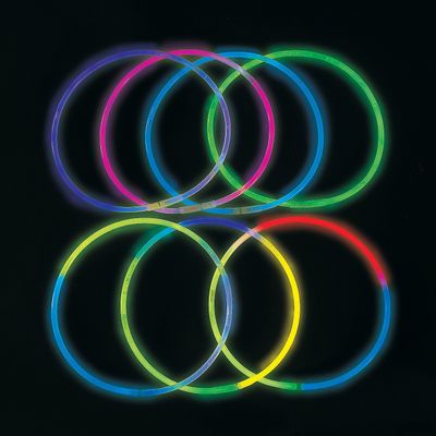 Fun Express - Glow Necklace Assortment - Jewelry - Glow - Glow Necklaces - 100 Pieces