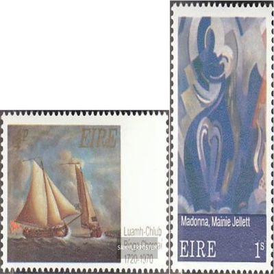 Ireland 242,243 (Complete.Issue.) unmounted Mint/Never hinged ** MNH 1970 Yacht, Art (Stamps for Collectors) Seafaring/Ships