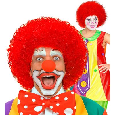 Clown - Red Wig for Hair Accessory Fancy Dress