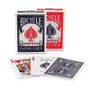 2 Decks Bicycle Rider Back 808 Standard Poker Playing Cards Red & Blue view 4