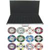 Claysmith Milano 10gm Premium 1000 Chip Clay Poker Set W/Aluminum Case - Choose Chips view 1