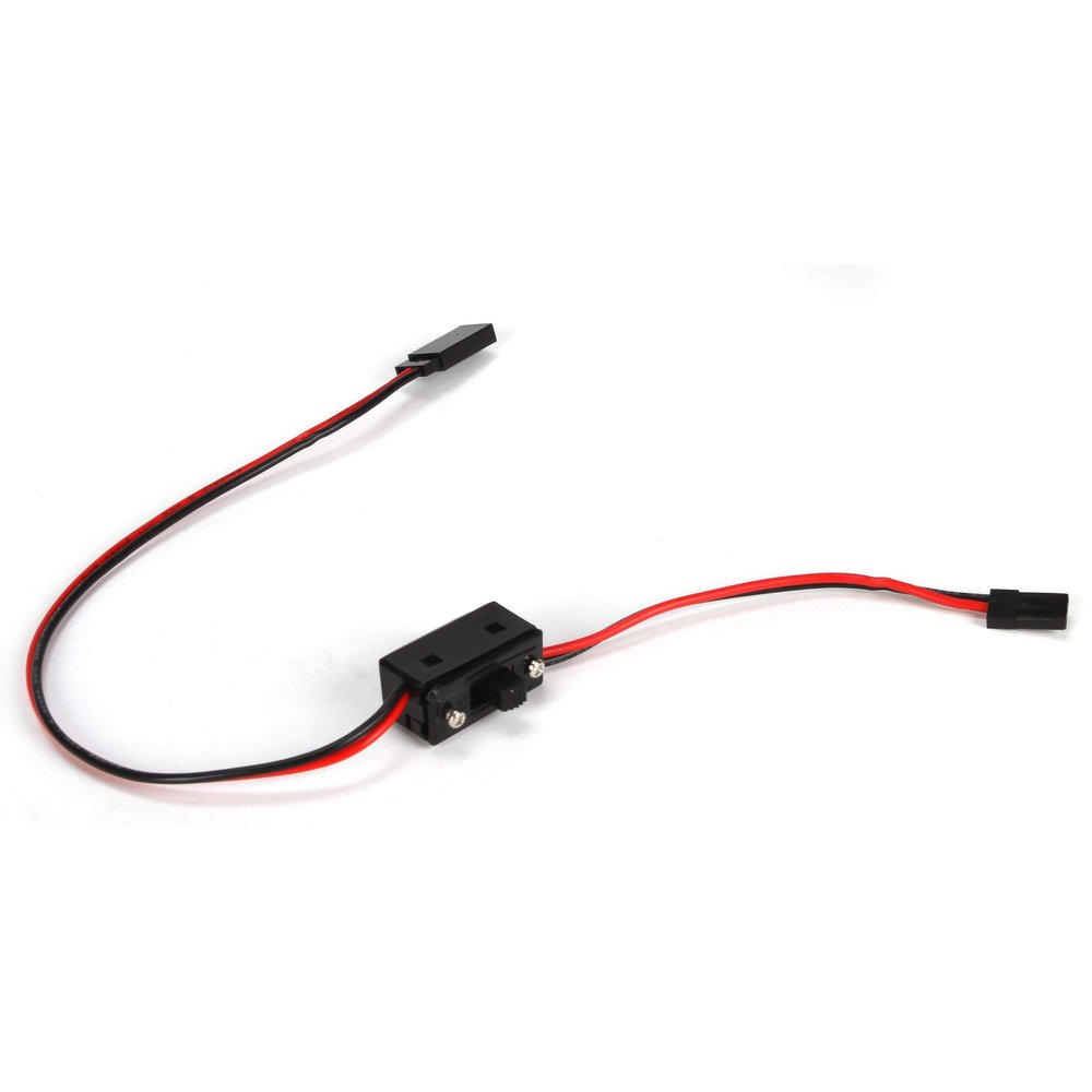 Losi HD On/Off Switch w/20AWG Wre&Gld PlatedPlugs5IVE-T LOSB0897 Gas Car/Truck Replacement Parts