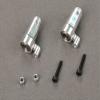 Thunder Tiger RC PV1281 Metal Tail Rotor Grip Set with Mini Titan E325V2 Flybarless view 1
