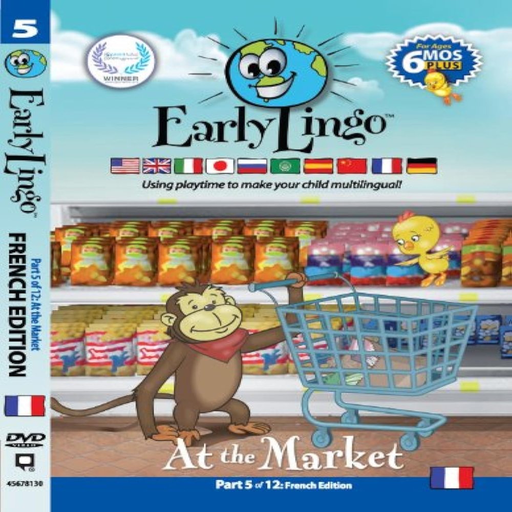 Early Lingo at The Market DVD (Part 5 French)
