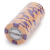 Claysmith Gaming $10000 Clay Composite 10 Gram Milano Poker Chips - Sleeve of 25 view 3