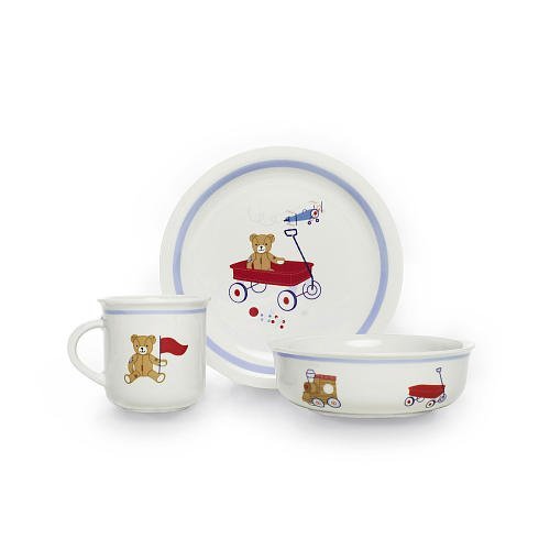 FAO Schwarz Toy Box Baby Dish Set