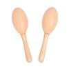 Fun Express DIY Plastic Maracas - Bulk 24 Pack - Paint it Yourself Crafts for Kids view 1