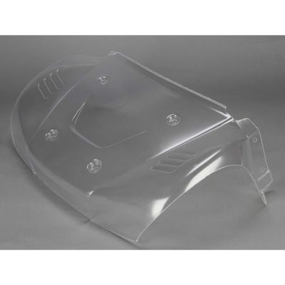 Losi Hood/Front Body Section 5T Front Fender, Clear